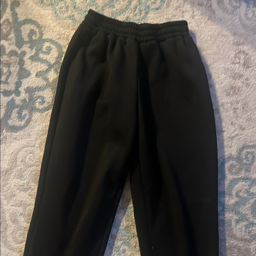 Black Track Pants